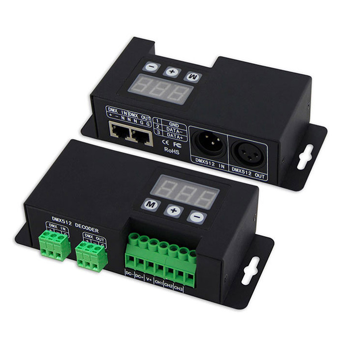 DC12V-48V DMX512 Constant Current Decoder BC-853-CC DC12V-48V DMX512 Constant Current Decoder BC-853-CC